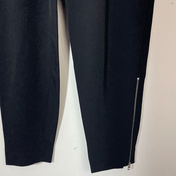 Everlane The Japanese GoWeave Zip Track Pant Black Pull On High Rise Minimalist - Picture 9 of 16